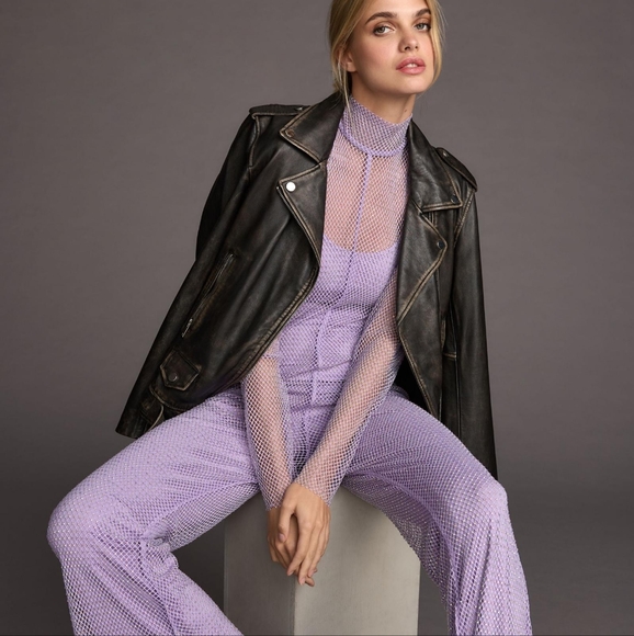 Anthropologie Sunday in Brooklyn Rhinestone Jumpsuit - Picture 2 of 5